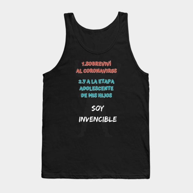 Regalo dia del padre 2021 covid superviviente Tank Top by GOT A FEELING